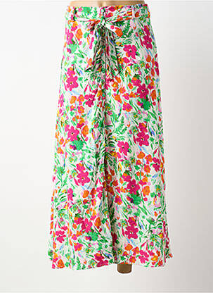 Jupe longue vert LEO & UGO femme