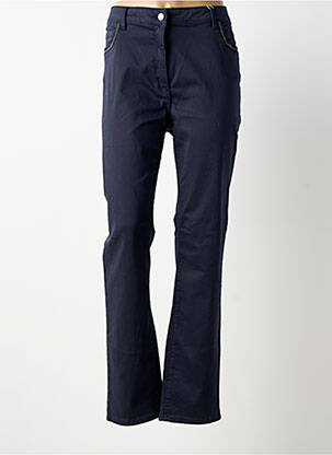 Pantalon slim bleu DIANE LAURY femme