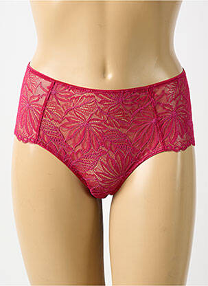 Shorty tissage dentelle rose SIMONE PERELE femme