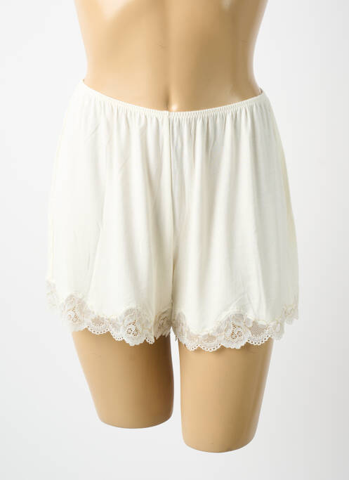 Pyjama taille élastique blanc ANTIGEL femme