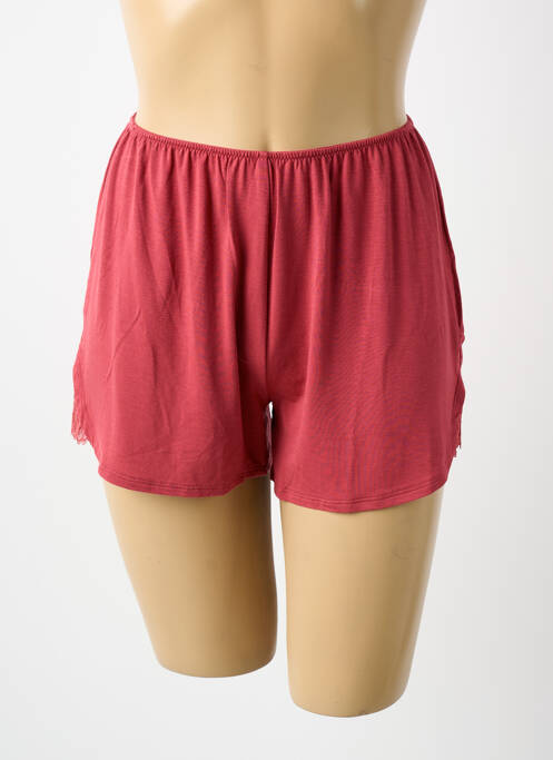 Pyjama coupe droite rouge TRIUMPH femme