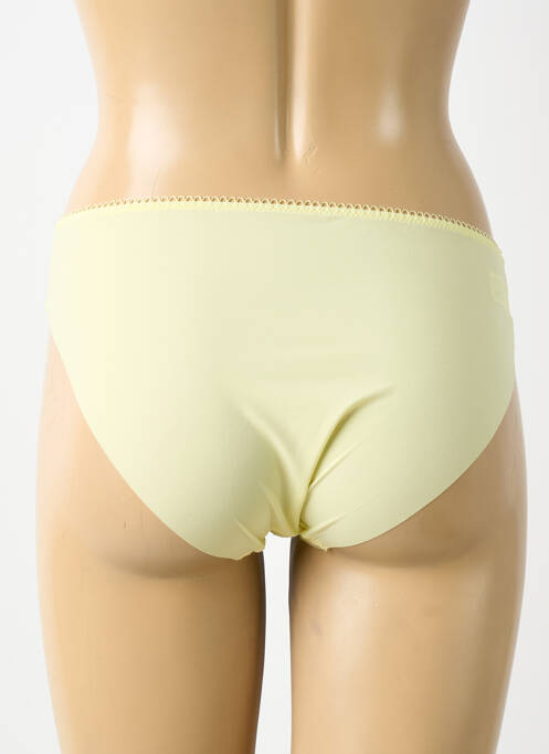 Culotte culotte jaune SIMONE PERELE femme