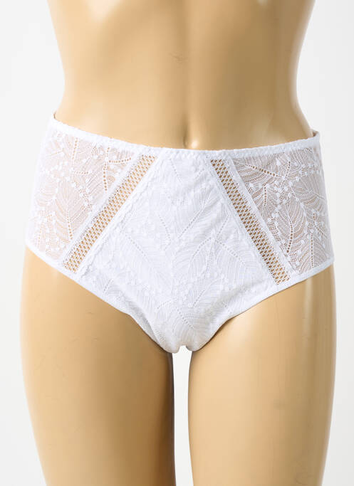 Culotte tissage dentelle blanc SIMONE PERELE femme