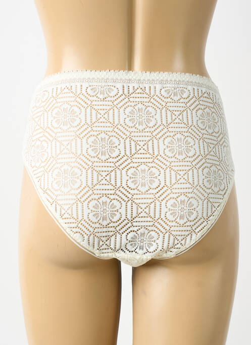 Shorty effet matière satinée blanc SIMONE PERELE femme