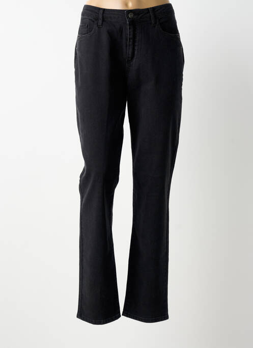Jeans coupe slim stretch taille normale noir MERI & ESCA femme