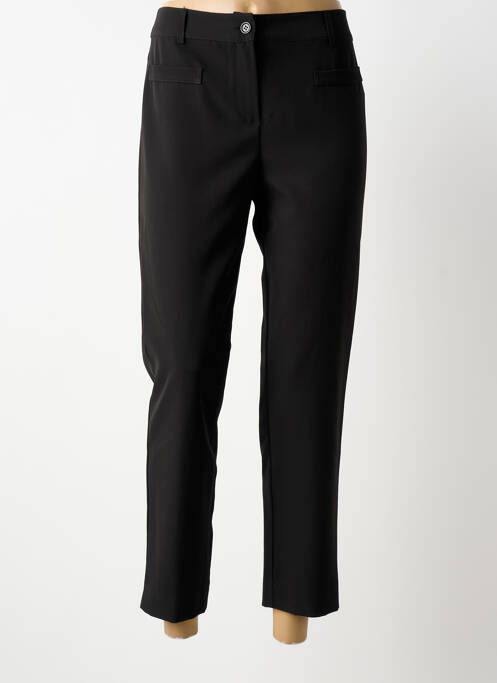 Pantalon 7/8 stretch taille normale noir FUEGO WOMAN femme