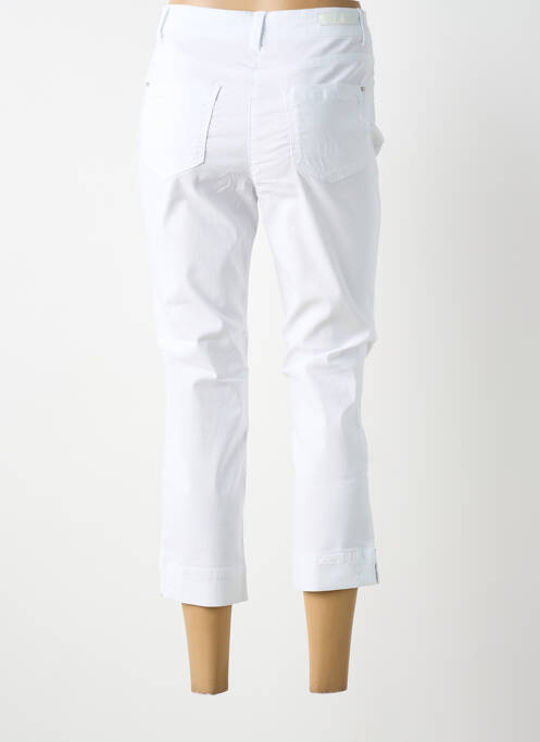 Pantalon 7/8 stretch taille normale blanc DIANE LAURY femme