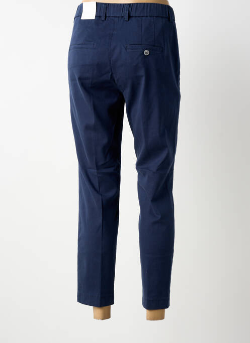 Pantalon 7/8 stretch taille normale bleu TONI femme
