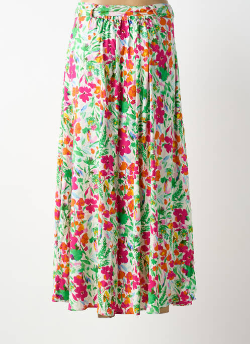 Jupe longue vert LEO & UGO femme