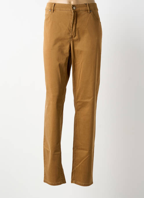 Pantalon droit marron TONI femme