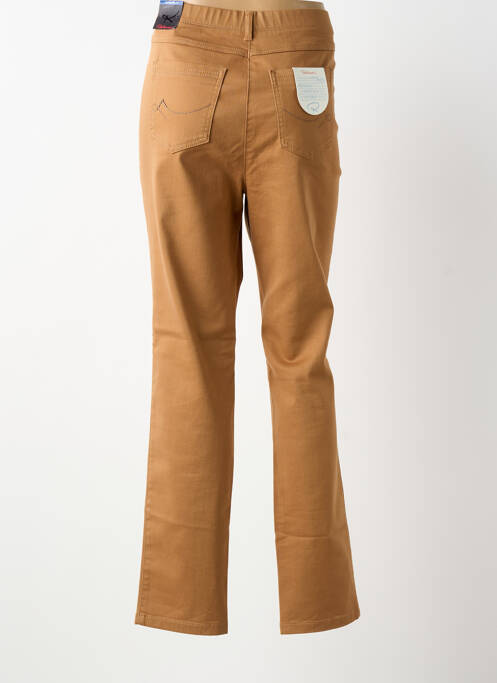 Pantalon droit marron TONI DRESS femme