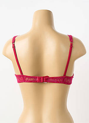 Soutien-gorge effet matière satinée haut soutien-gorge balconnet rose SIMONE PERELE femme