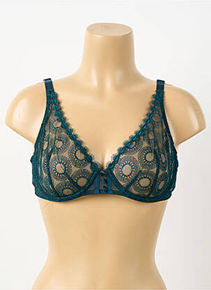 Soutien-gorge légère et transparente haut soutien-gorge emboitant vert SIMONE PERELE femme