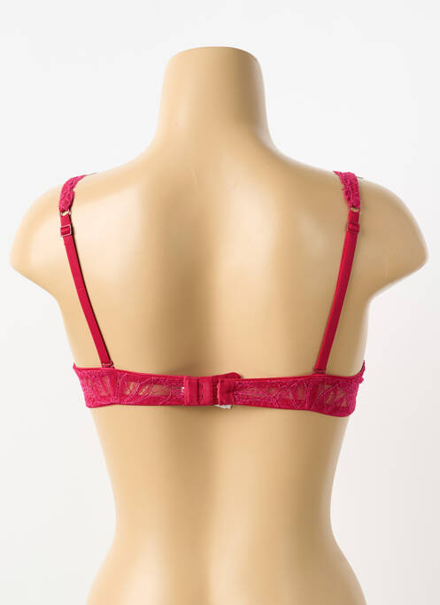 Soutien-gorge effet matière satinée haut soutien-gorge balconnet rose SIMONE PERELE femme