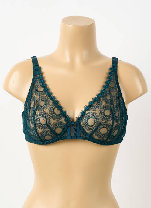 Soutien-gorge légère et transparente haut soutien-gorge emboitant vert SIMONE PERELE femme