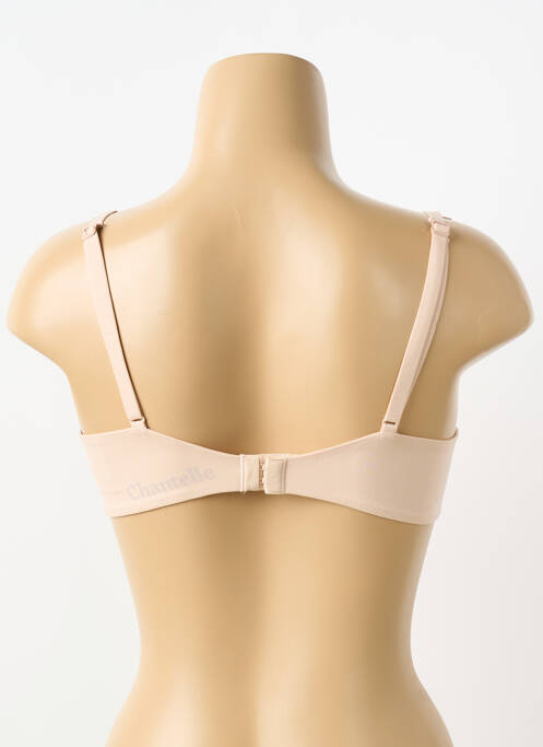 Soutien-gorge effet matière satinée haut soutien-gorge emboitant chair CHANTELLE femme
