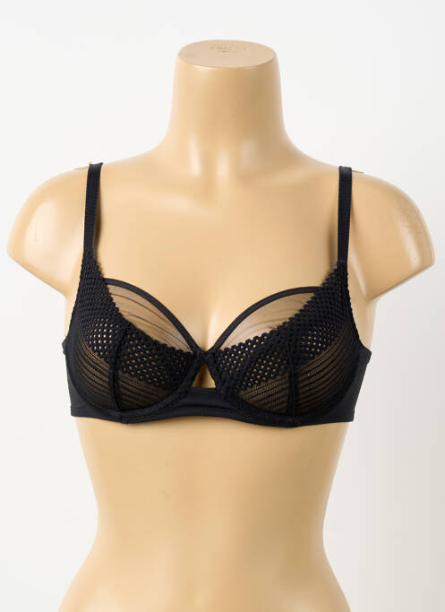 Soutien-gorge bretelle multi position haut soutien-gorge balconnet noir CHANTELLE femme