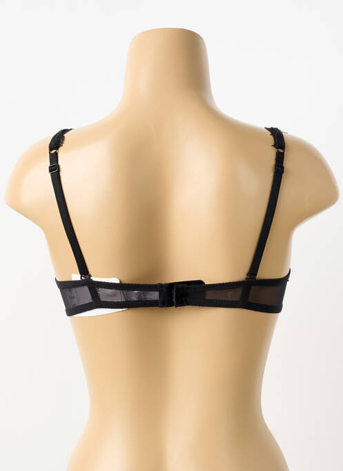 Soutien-gorge effet matière satinée haut soutien-gorge emboitant noir SIMONE PERELE femme