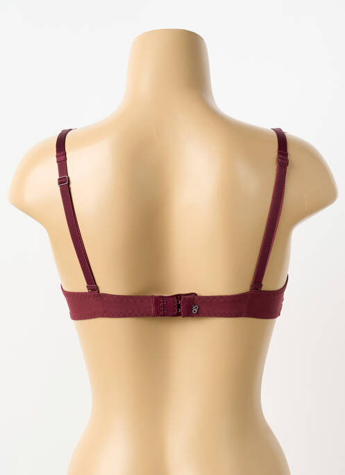 Soutien-gorge effet matière satinée haut soutien-gorge moulé rouge SIMONE PERELE femme