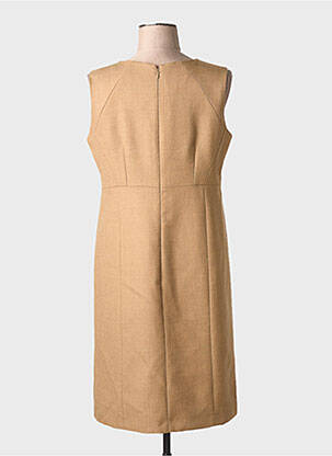 Robe mi-longue sans manche sans manche beige WEILL femme