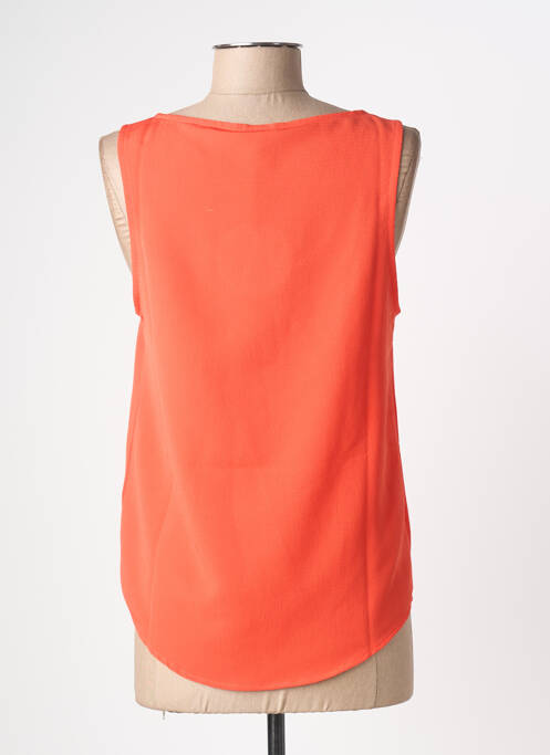Top sans manche sans manche orange CHACOK femme