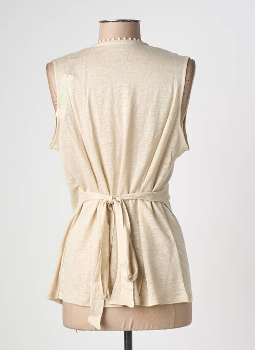 Top beige MAJESTIC FILATURES femme