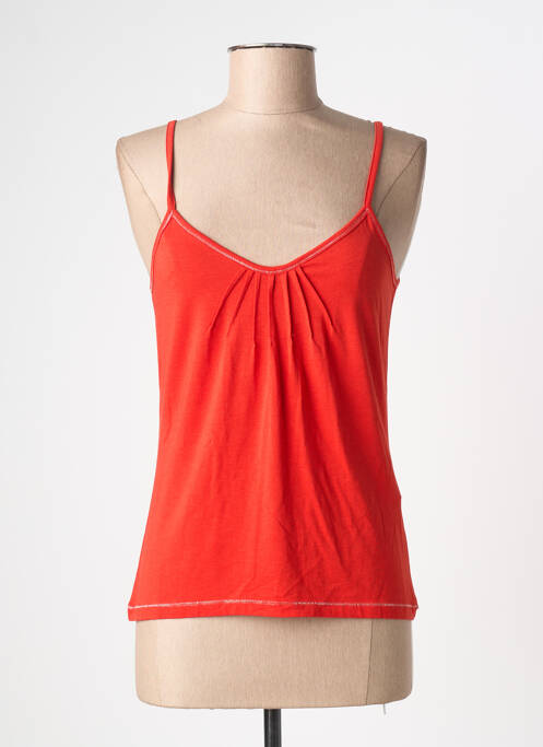 Top orange CHACOK femme