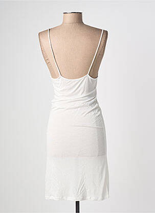 Jupon /fond de robe coupe cintrée blanc MAJESTIC FILATURES femme