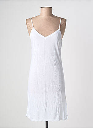Jupon /fond de robe taille normale blanc MAJESTIC FILATURES femme