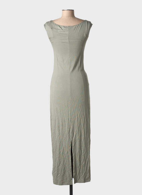 Robe longue vert MAJESTIC FILATURES femme