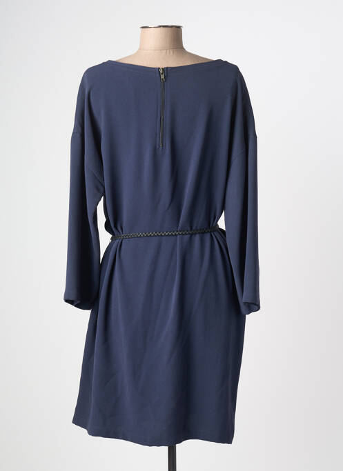 Robe mi-longue bleu ZYGA femme