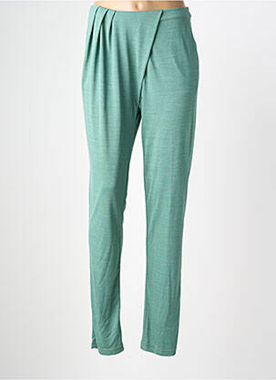 Pantalon slim taille élastique taille normale vert CHACOK femme