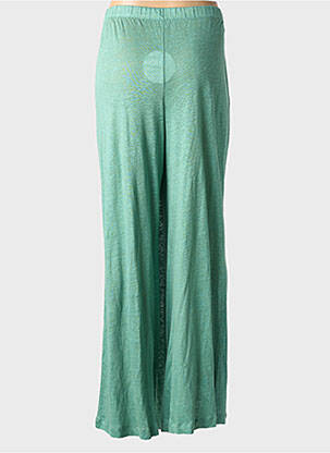 Pantalon large taille normale taille normale vert CHACOK femme