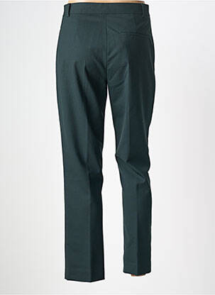 Pantalon slim tissage popeline taille normale vert HOTEL PARTICULIER femme