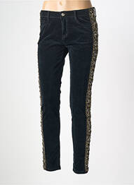 Pantalon slim taille normale taille normale noir GOLD ON THE ROCKS femme