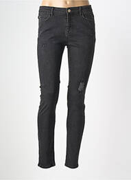 Jeans coupe slim stretch taille normale noir GOLD ON THE ROCKS femme