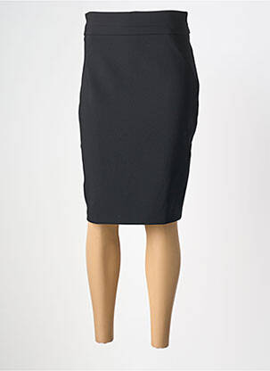 Jupe mi-longue stretch noir ANNA RITA N femme
