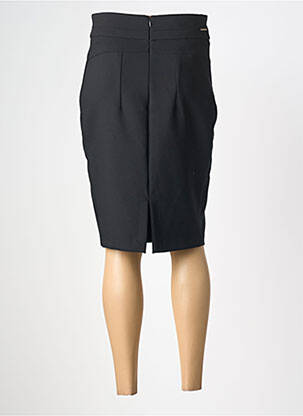 Jupe mi-longue stretch noir ANNA RITA N femme