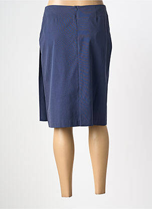 Jupe mi-longue taille normale bleu CHACOK femme