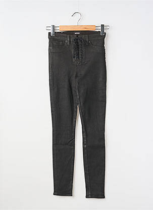 Jeans coupe slim noir HUDSON femme