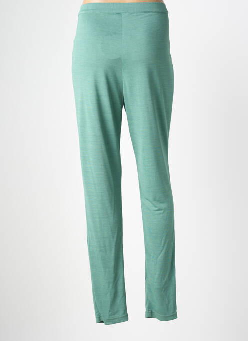 Pantalon slim taille élastique taille normale vert CHACOK femme