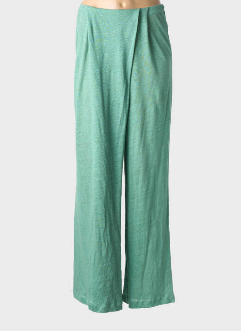 Pantalon large taille normale taille normale vert CHACOK femme