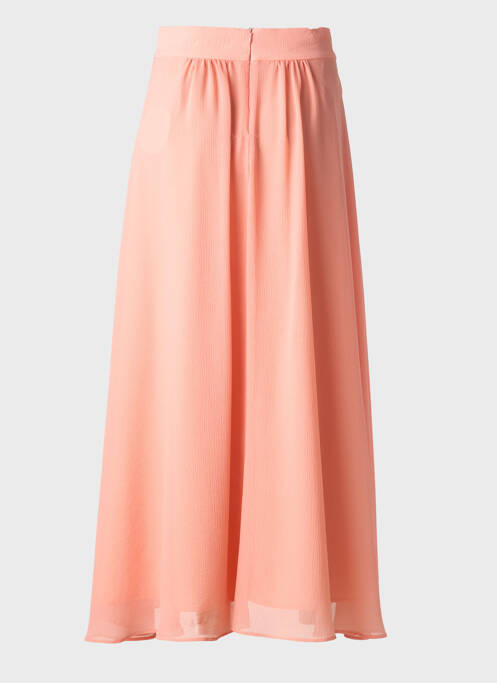 Jupe longue tissage crêpe orange CHACOK femme