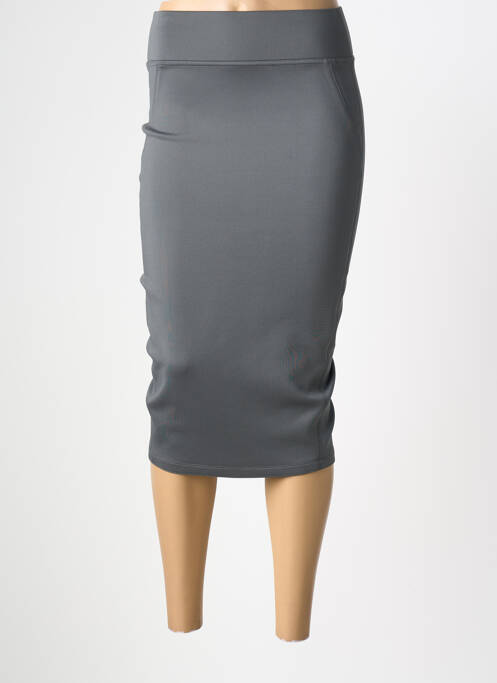Jupe mi-longue taille normale gris MAX MARA femme