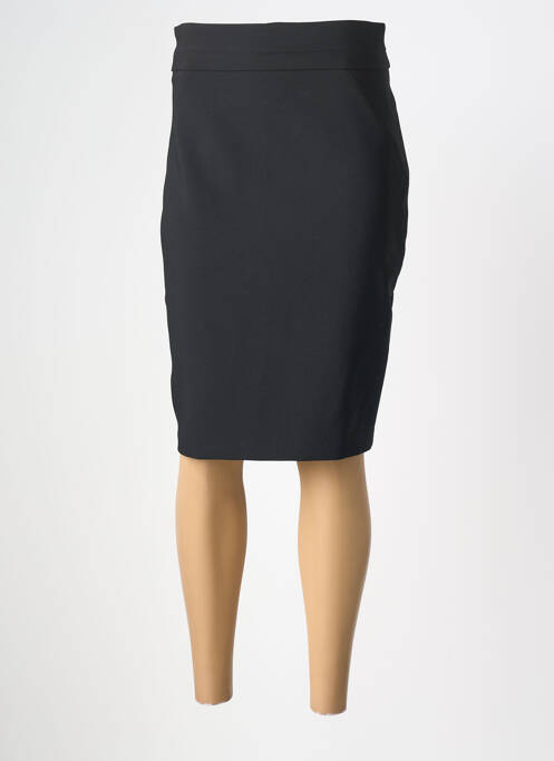 Jupe mi-longue stretch noir ANNA RITA N femme
