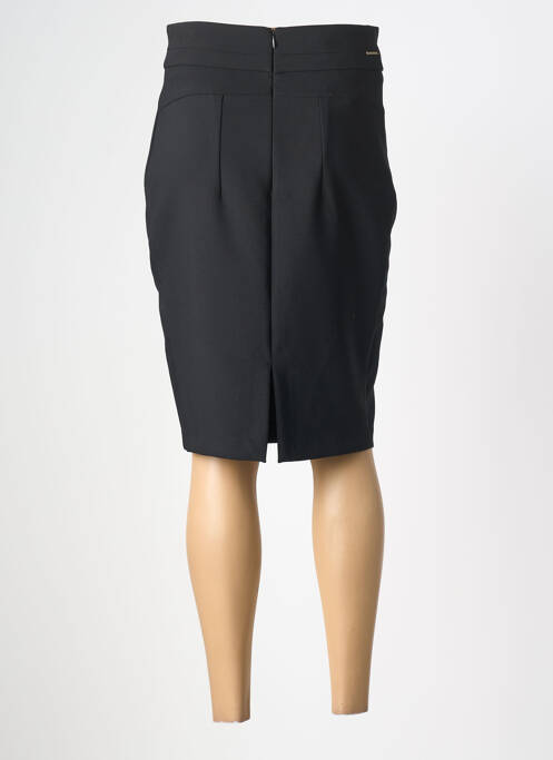 Jupe mi-longue stretch noir ANNA RITA N femme