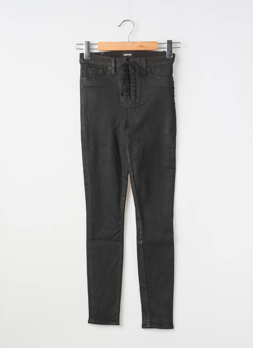 Jeans coupe slim stretch taille normale noir HUDSON femme