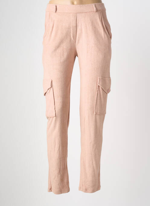Pantalon slim rose MAJESTIC FILATURES femme