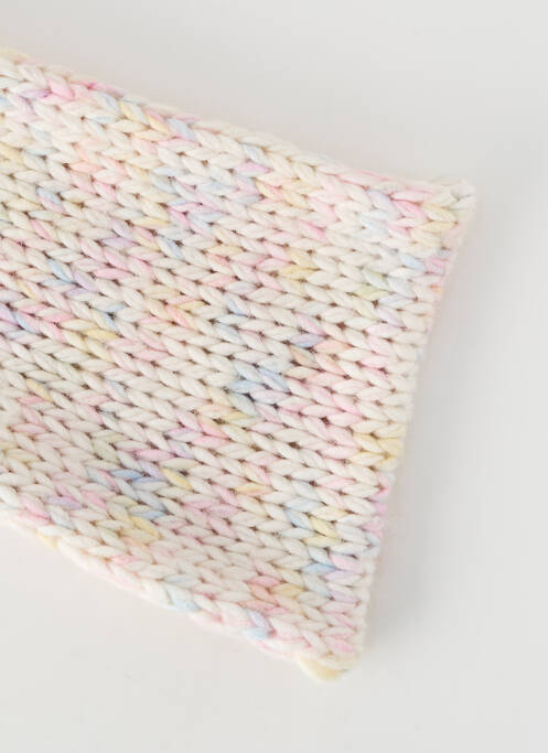 Echarpe stretch beige LES TRICOTS DE LÉA femme