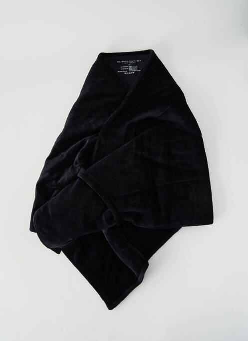 Echarpe noir MAJESTIC FILATURES femme